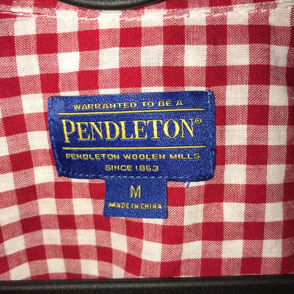 Pendleton Checkered Button Down - image 3